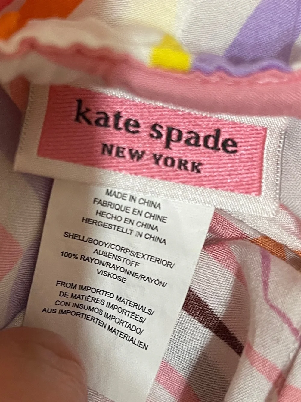Kate Spade Geobrella Colorful Halter Maxi Dress Coverup Resort wear‎ Swim Beach